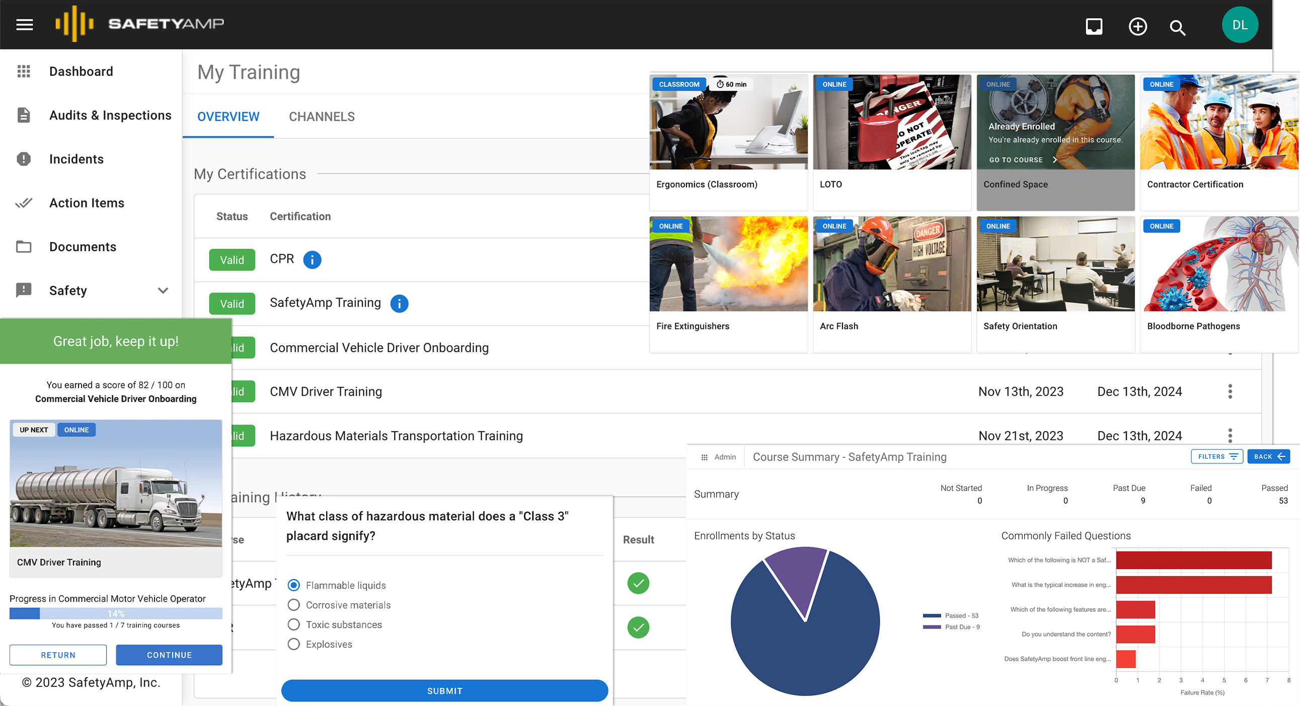 Safety Training Software SafetyAmp